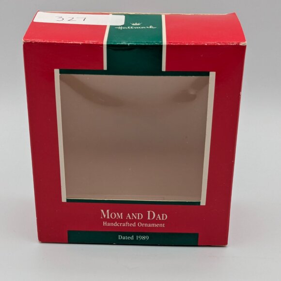 Hallmark Keepsake Mom and Dad 1989, Vintage Christmas Ornament - Picture 8 of 12